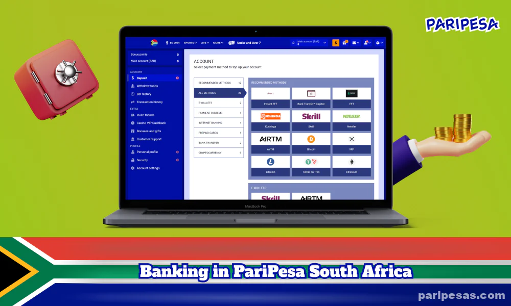 With fast and secure payment methods, PariPesa Casino provides South African players with instant deposits and commission-free withdrawal processing