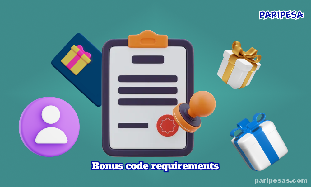 Paripesa bonus code is only available for new players and for one-time use