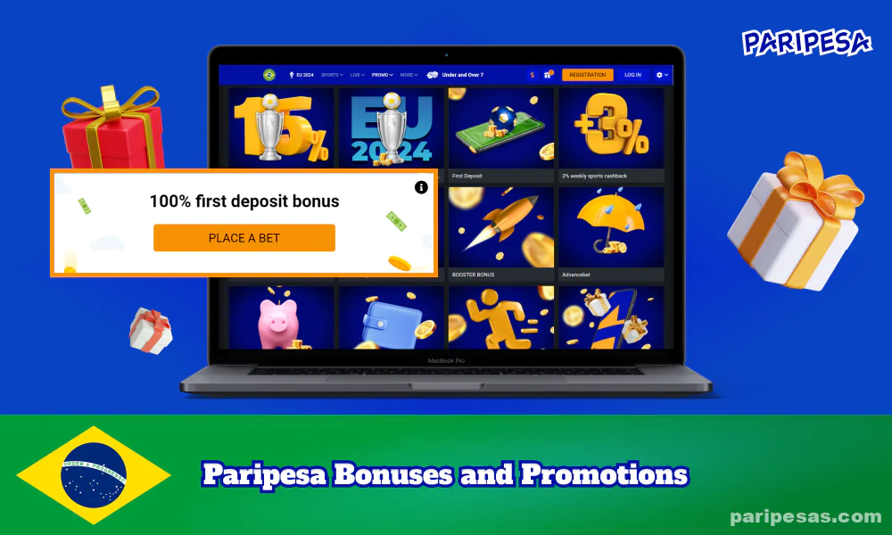 A Paripesa Brasil oferece uma variedade de bônus e promoções para jogadores novos e antigos, incluindo ofertas de boas-vindas, cashback, promoções de partidas e muito mais