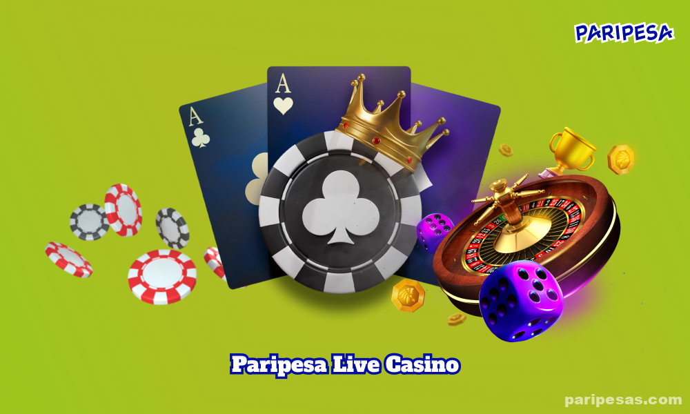 Paripesa Live Casino features over 500 games from classic options to game shows created by leading software providers