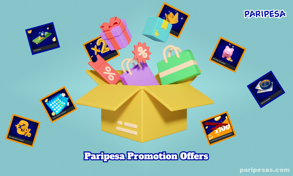 Betting and gambling site Paripesa offers attractive bonuses for new and existing players, including extra money, free sports betting and free spins on slot machines