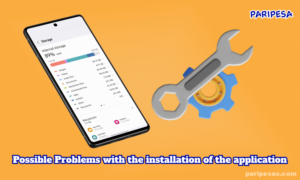 While installing Paripesa app users may face various issues like incomplete APK download, insufficient storage space, unstable internet connection which can be solved by following certain steps