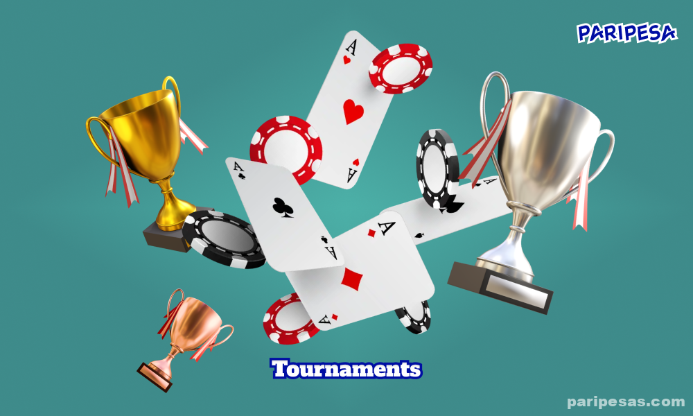 In Paripesa poker room tournaments, players pay an entry fee, receive chips and play until the end, with a prize fund for the best, creating a competitive atmosphere