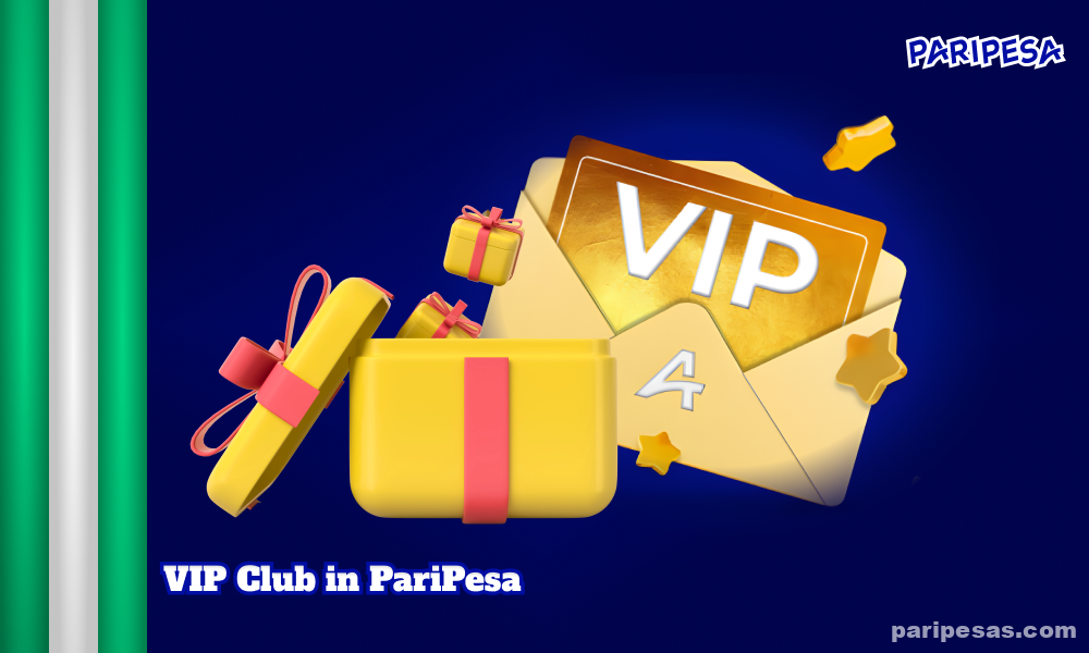 The PariPesa VIP Club rewards player loyalty with benefits such as weekly cashback, a personal manager, exclusive bonuses, free bets and spins, access to a private Telegram channel and participation in sweepstakes and tournaments